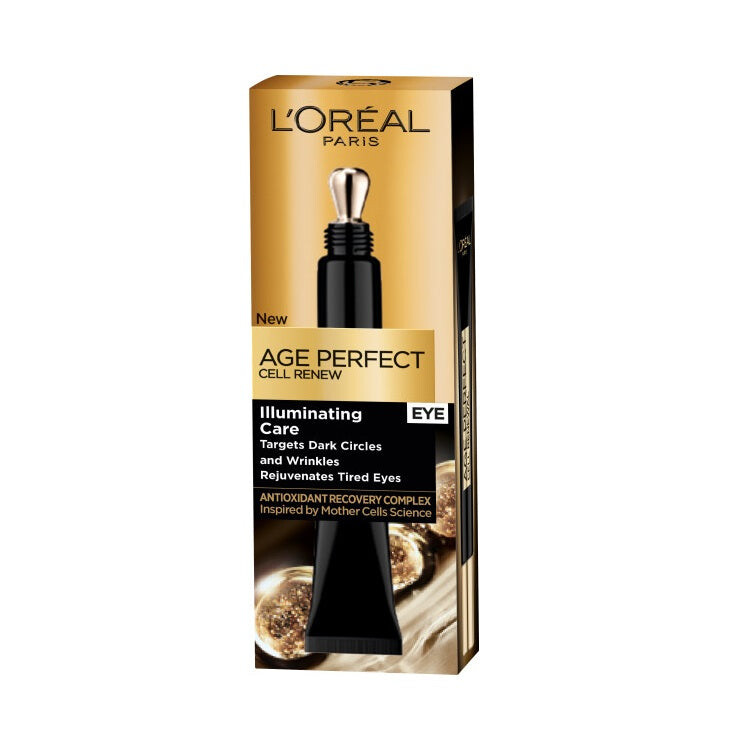 L'Oreal Paris Age Perfect Cell Renew Осветляющий крем для глаз против морщин 15мл
L'Oreal Paris Age Perfect Cell Renew Осветляющий крем для глаз против морщин 15мл