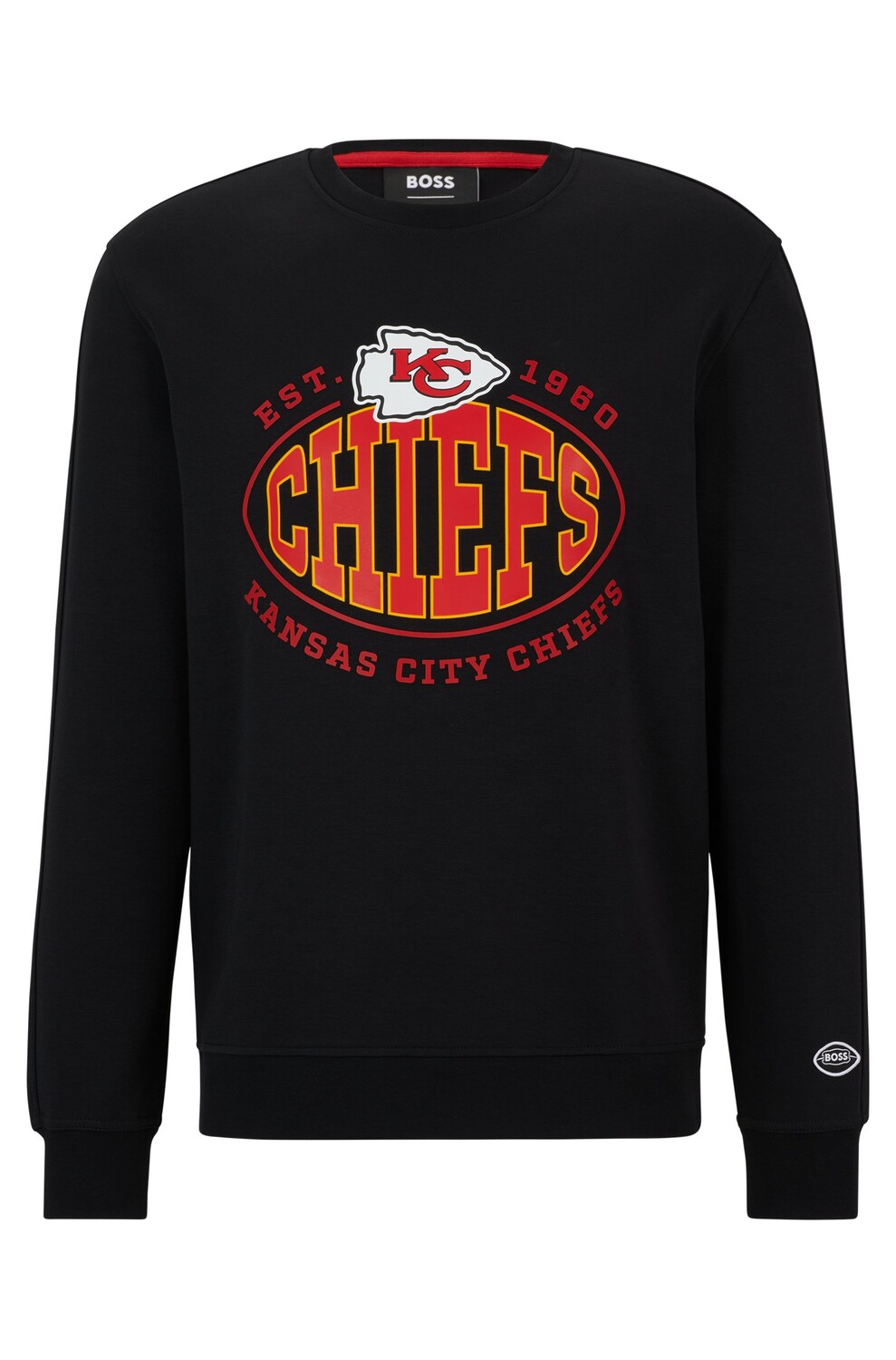 Свитшот Boss X Nfl Cotton-blend With Collaborative Branding Chiefs, черный
Свитшот Boss X Nfl Cotton-blend With Collaborative Branding Chiefs, черный