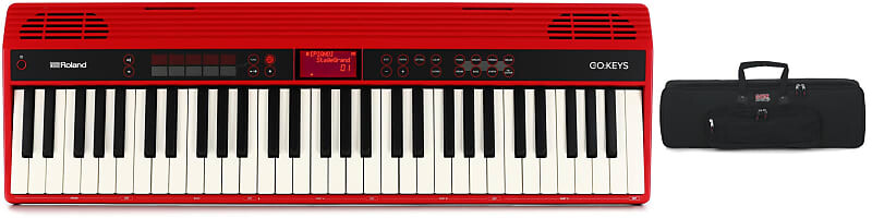 Комплект 61-клавишной музыкальной клавиатуры Roland GO:KEYS с мягкой сумкой Gator GKB-61 для клавиатуры Roland + Gator GO-61K=1 GKB-61=1
Комплект 61-клавишной музыкальной клавиатуры Roland GO:KEYS с мягкой сумкой Gator GKB-61 для клавиатуры Roland + Gator GO-61K=1 GKB-61=1