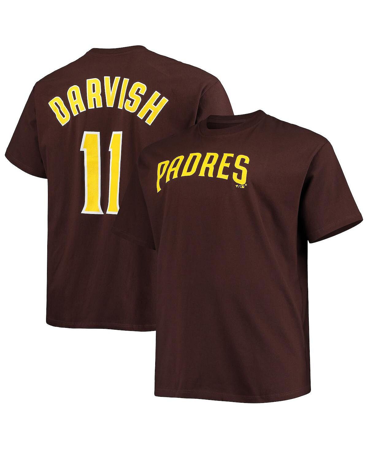 Мужская футболка yu darvish brown san diego padres big and tall с именем и номером Profile, коричневый
Мужская футболка yu darvish brown san diego padres big and tall с именем и номером Profile, коричневый