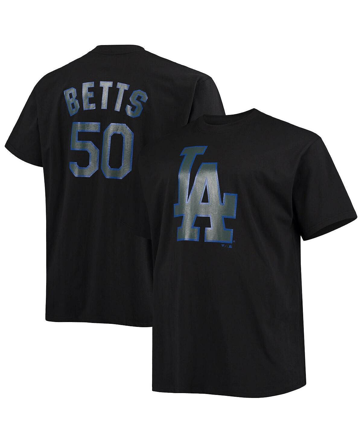 Мужская футболка mookie betts black los angeles dodgers big and tall с надписью «имя и номер» Fanatics, черный
Мужская футболка mookie betts black los angeles dodgers big and tall с надписью «имя и номер» Fanatics, черный