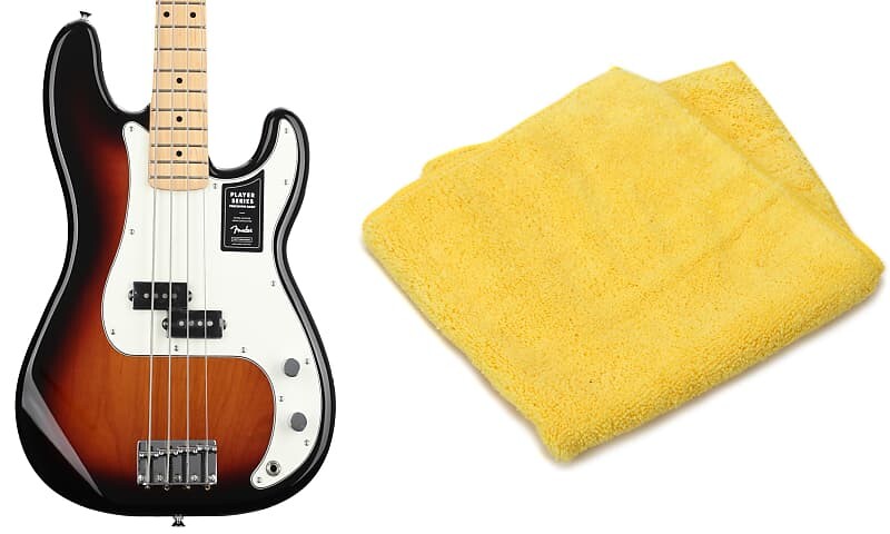 Бас-гитара Fender Player Precision Bass — 3-цветные солнечные лучи с кленовой накладкой на гриф в комплекте с двухсторонней сверхмягкой полировальной салфеткой из микрофибры Fender 0149802500=1 0990524000=1
Бас-гитара Fender Player Precision Bass — 3-цветные солнечные лучи с кленовой накладкой на гриф в комплекте с двухсторонней сверхмягкой полировальной салфеткой из микрофибры Fender 0149802500=1 0990524000=1