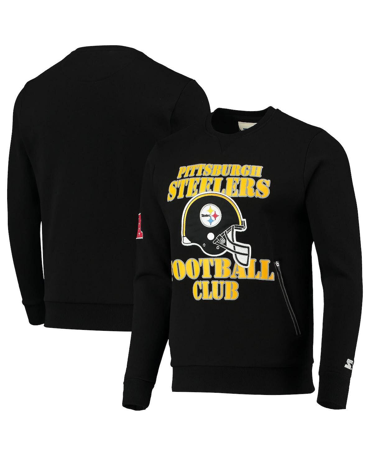 Мужская черная толстовка с капюшоном pittsburgh steelers locker room throwback end zone Starter, черный
Мужская черная толстовка с капюшоном pittsburgh steelers locker room throwback end zone Starter, черный