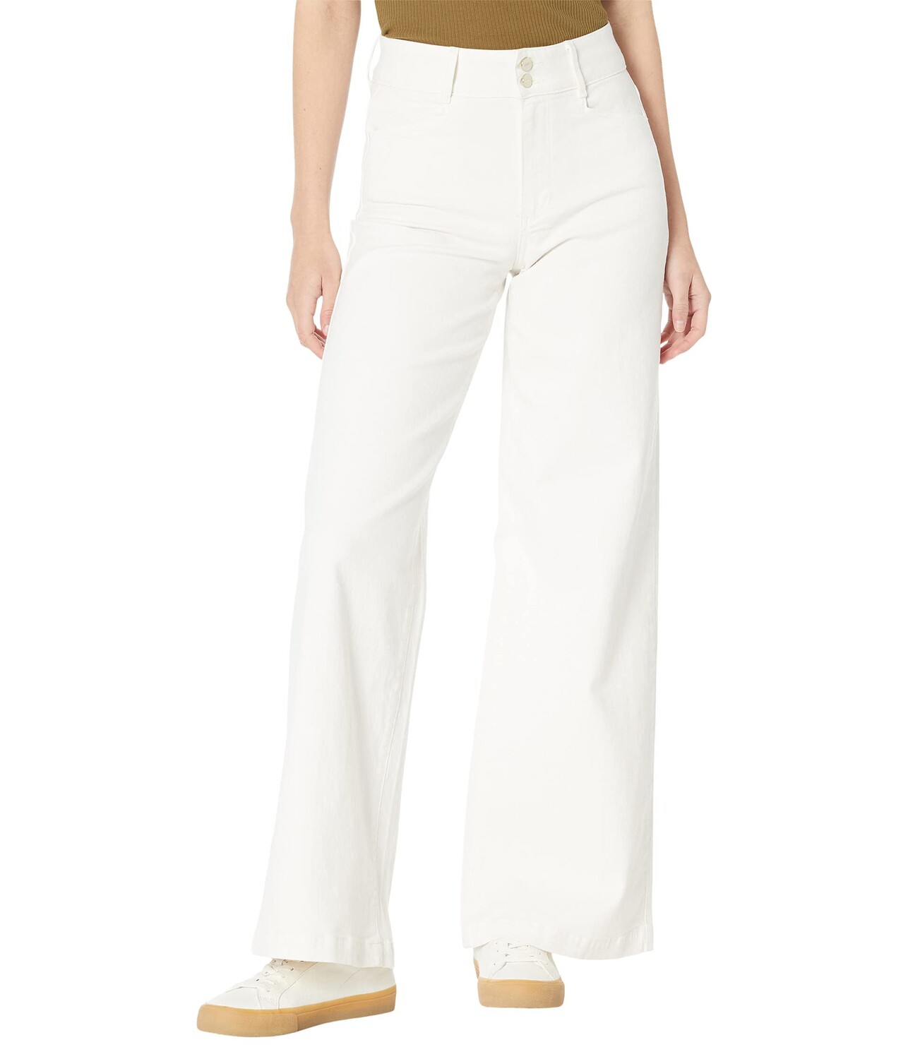 Джинсы Paige, Harper w/ Wide Waistband + Double Button + Jolene Pockets in Soft Ecru
Джинсы Paige, Harper w/ Wide Waistband + Double Button + Jolene Pockets in Soft Ecru