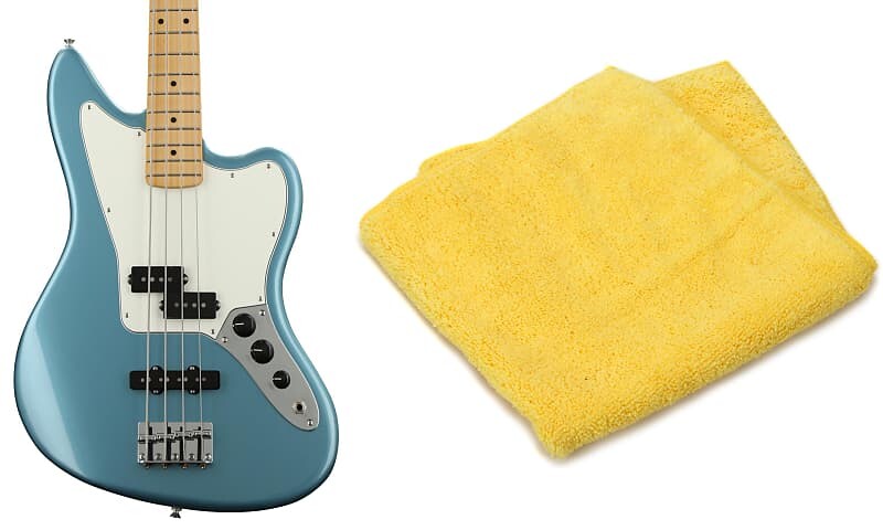 Fender Player Jaguar Bass - Tidepool с кленовой накладкой на гриф в комплекте с двухсторонней сверхмягкой полировальной салфеткой из микрофибры Fender 0149302513=1 0990524000=1
Fender Player Jaguar Bass - Tidepool с кленовой накладкой на гриф в комплекте с двухсторонней сверхмягкой полировальной салфеткой из микрофибры Fender 0149302513=1 0990524000=1