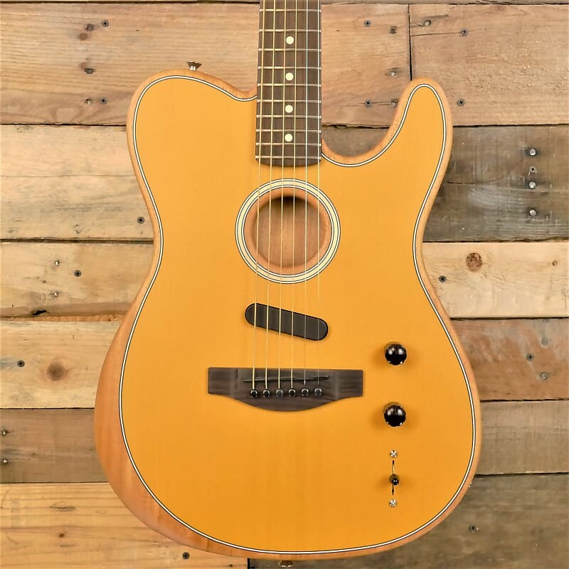 Fender Acoustasonic Player Telecaster 2022 — Butterscotch Blonde Tele Acoustic — весит 4 # 9 унций!
Fender Acoustasonic Player Telecaster 2022 — Butterscotch Blonde Tele Acoustic — весит 4 # 9 унций!