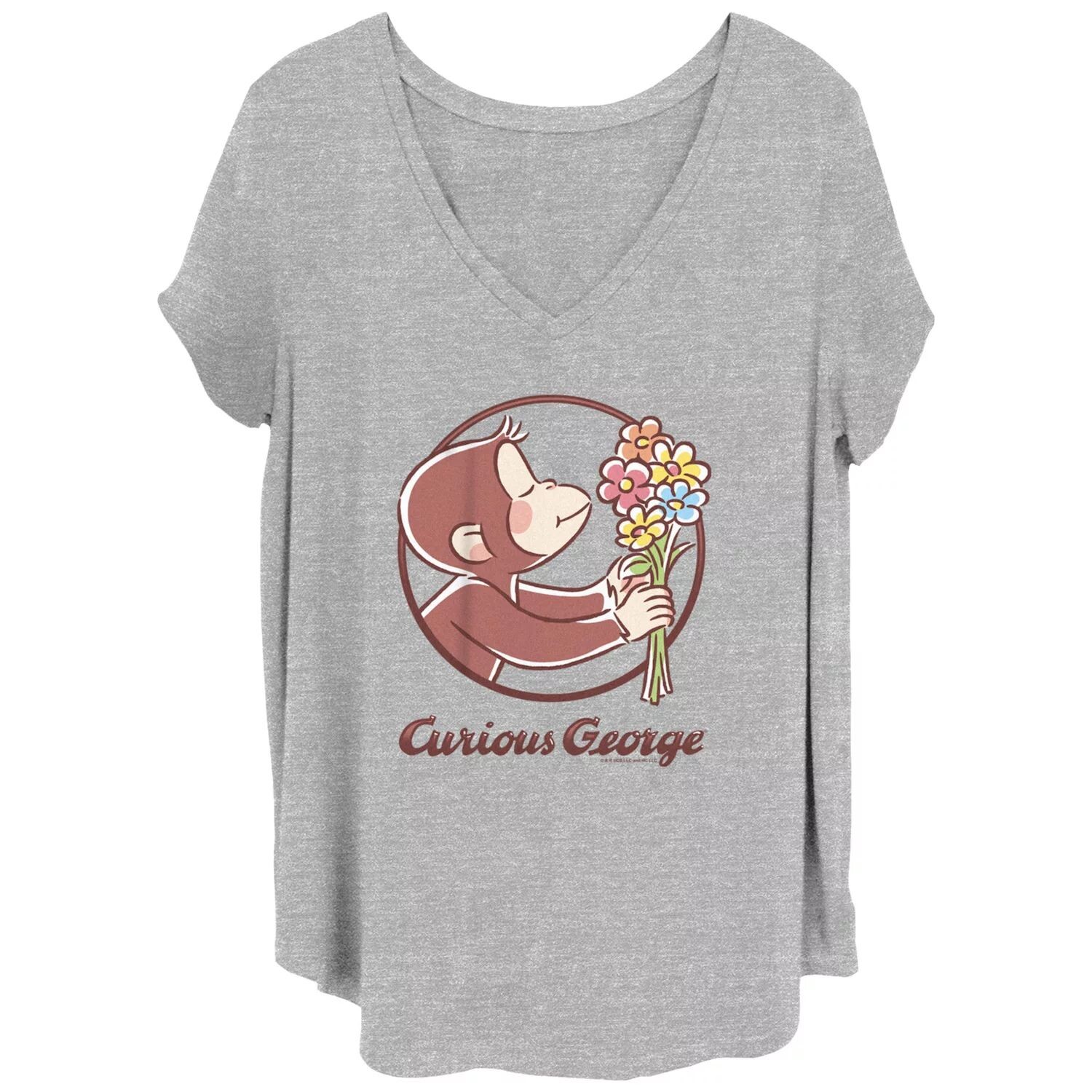 Детская футболка больших размеров с рисунком «Букет цветов Curious George» Licensed Character
Детская футболка больших размеров с рисунком «Букет цветов Curious George» Licensed Character