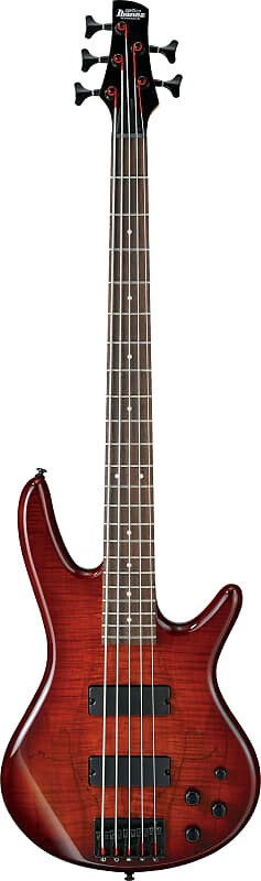 Ibanez GSR205SMCNB 5-струнная электрическая бас-гитара - угольно-коричневый взрыв
Ibanez GSR205SMCNB 5-струнная электрическая бас-гитара - угольно-коричневый взрыв
