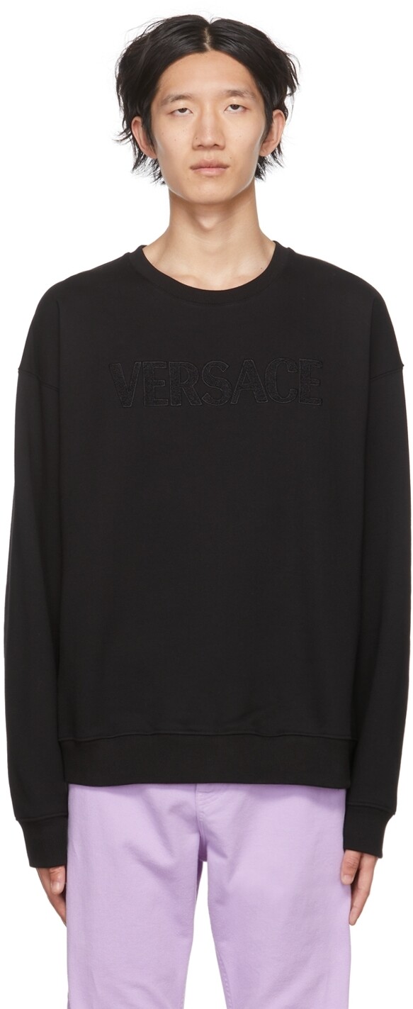 Черная толстовка с логотипом Versace, Черный, Черная толстовка с логотипом Versace
Черная толстовка с логотипом Versace, Черный, Черная толстовка с логотипом Versace