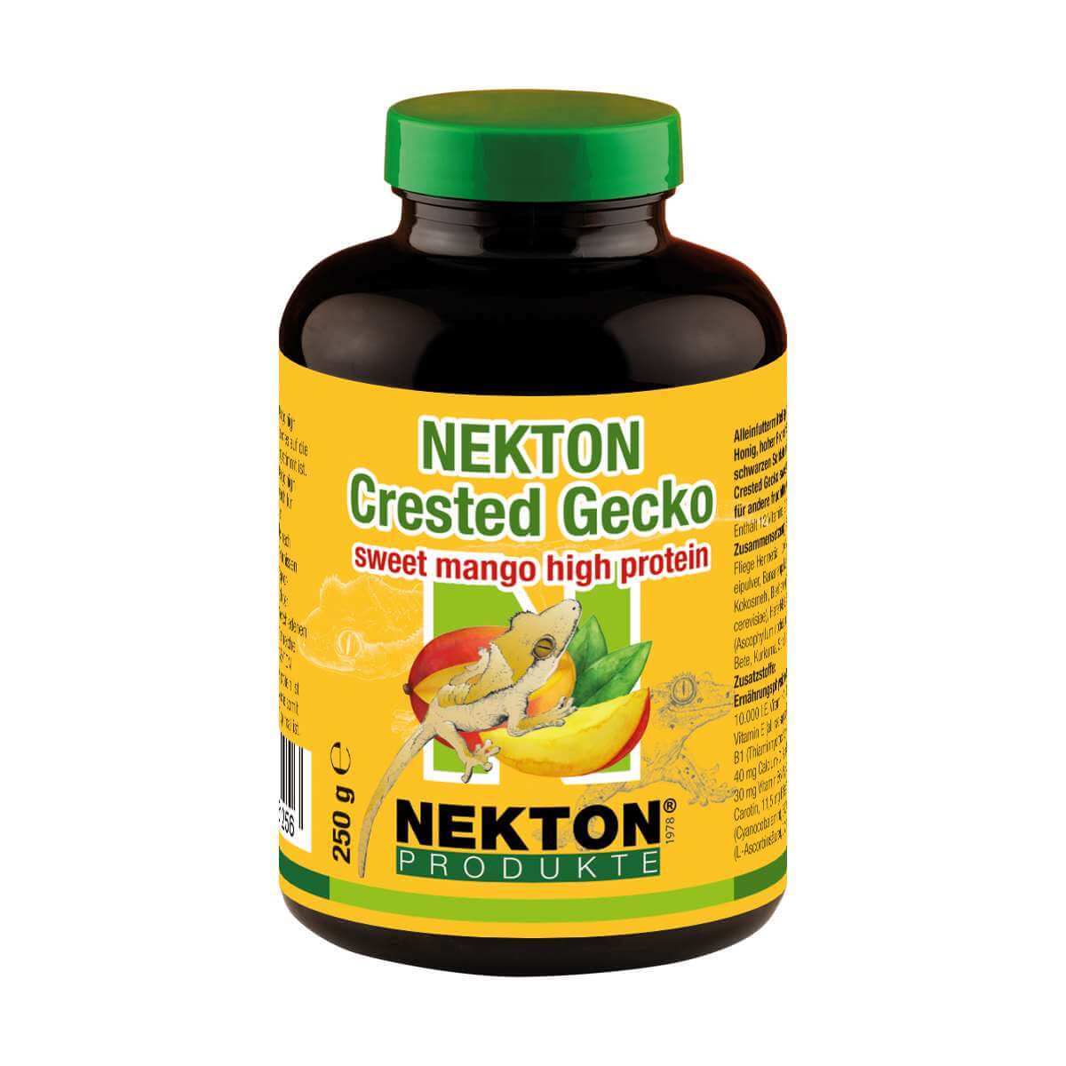 

Полноценный корм для хохлатых гекконов Nekton Crested Gecko sweet Mango high Protein, 250 г
