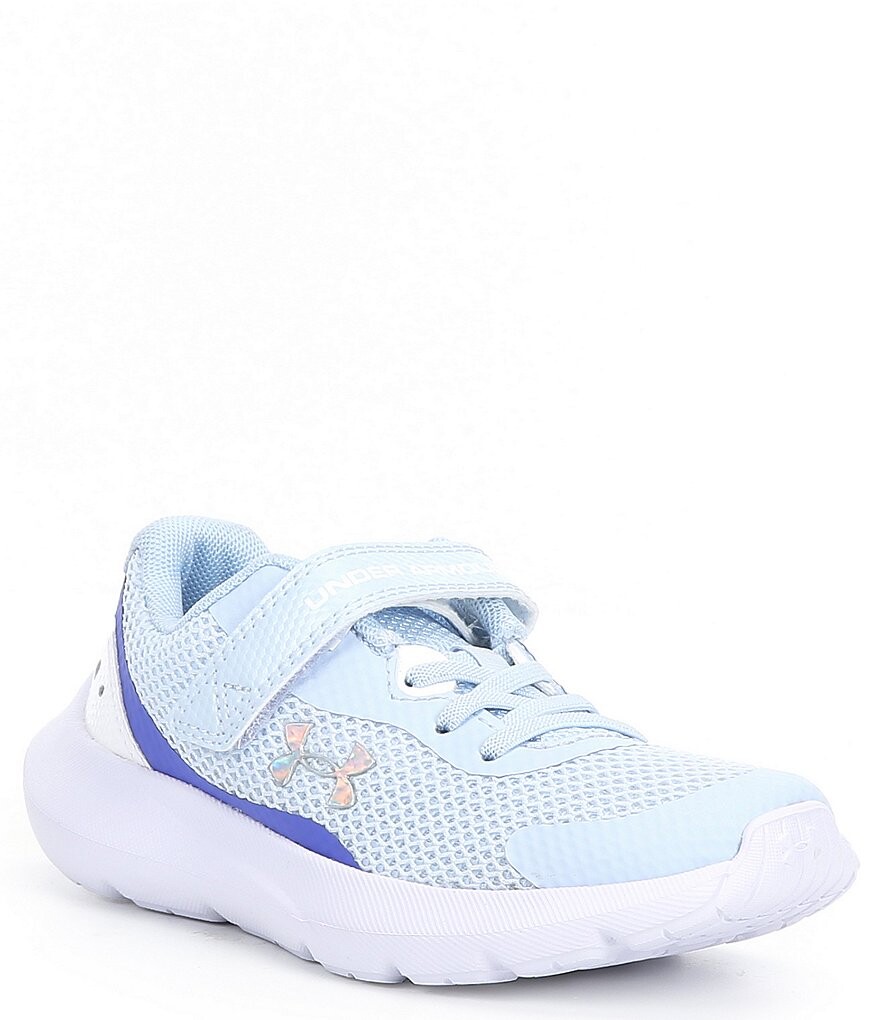 Кроссовки для бега Under Armour Girls' Surge 3 с альтернативной застежкой (для малышей), синий
Кроссовки для бега Under Armour Girls' Surge 3 с альтернативной застежкой (для малышей), синий