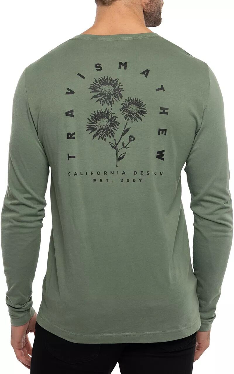 Мужская футболка для гольфа TravisMathew Naturalist с длинными рукавами и рисунком
Мужская футболка для гольфа TravisMathew Naturalist с длинными рукавами и рисунком