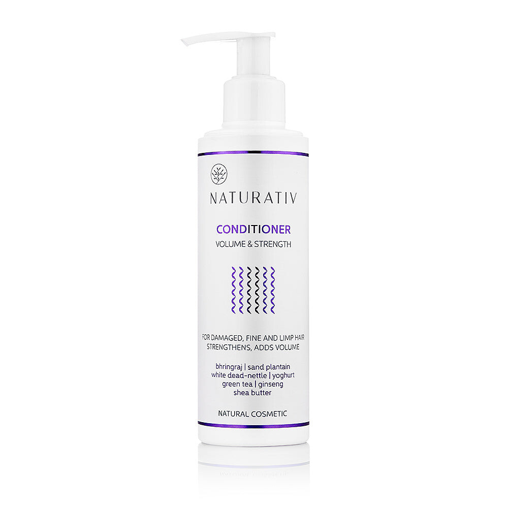 Naturativ Volume & Strength Conditioner Кондиционер для объема и укрепления волос 200мл
Naturativ Volume & Strength Conditioner Кондиционер для объема и укрепления волос 200мл