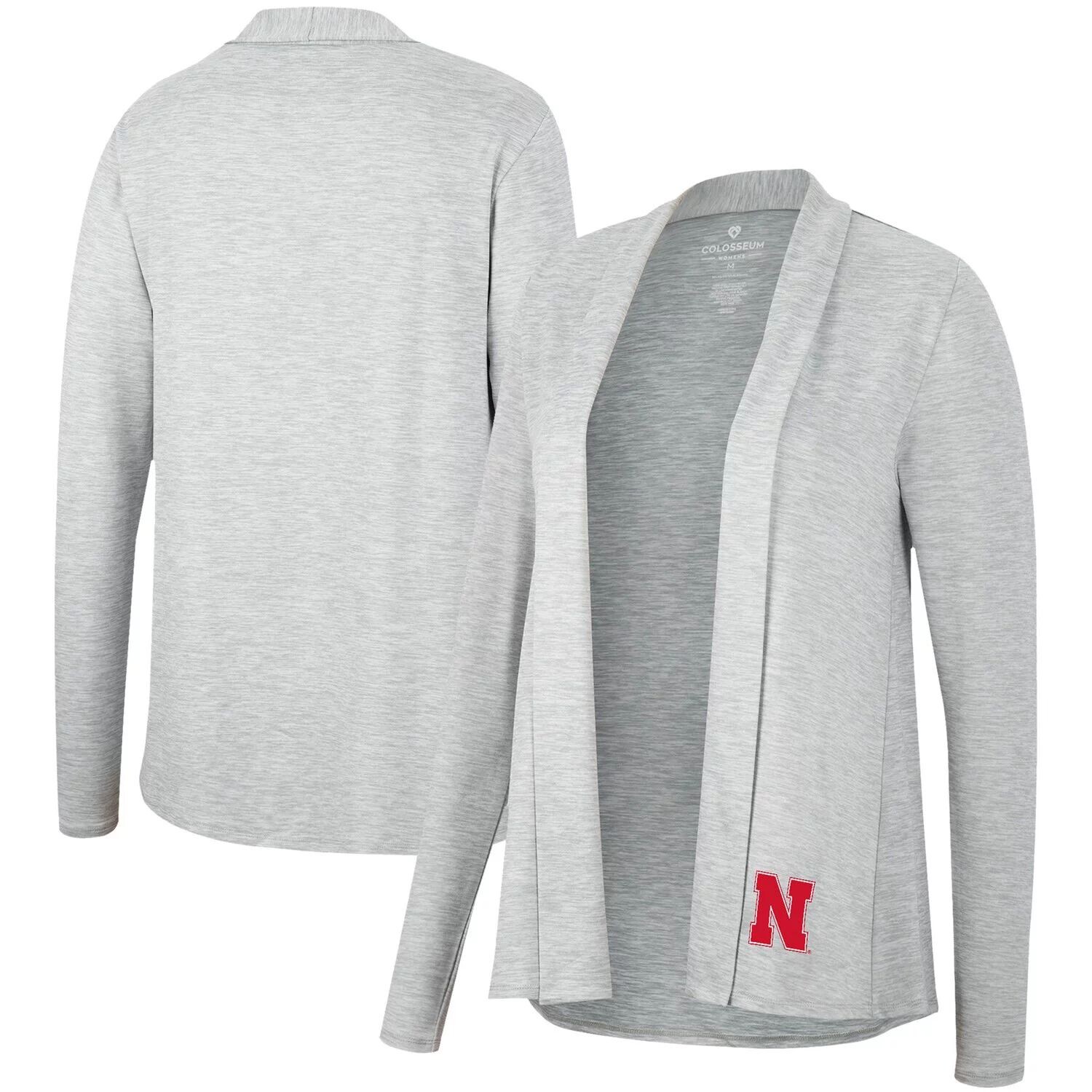 Женский открытый кардиган Colosseum Heathered Grey Nebraska Huskers Charlton Colosseum
Женский открытый кардиган Colosseum Heathered Grey Nebraska Huskers Charlton Colosseum