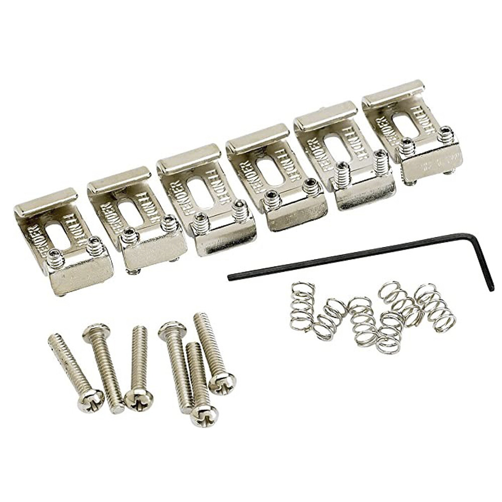 Седла Fender Bridge для винтажного Stratocaster Fender Bridge Saddles for Stratocaster
Седла Fender Bridge для винтажного Stratocaster Fender Bridge Saddles for Stratocaster