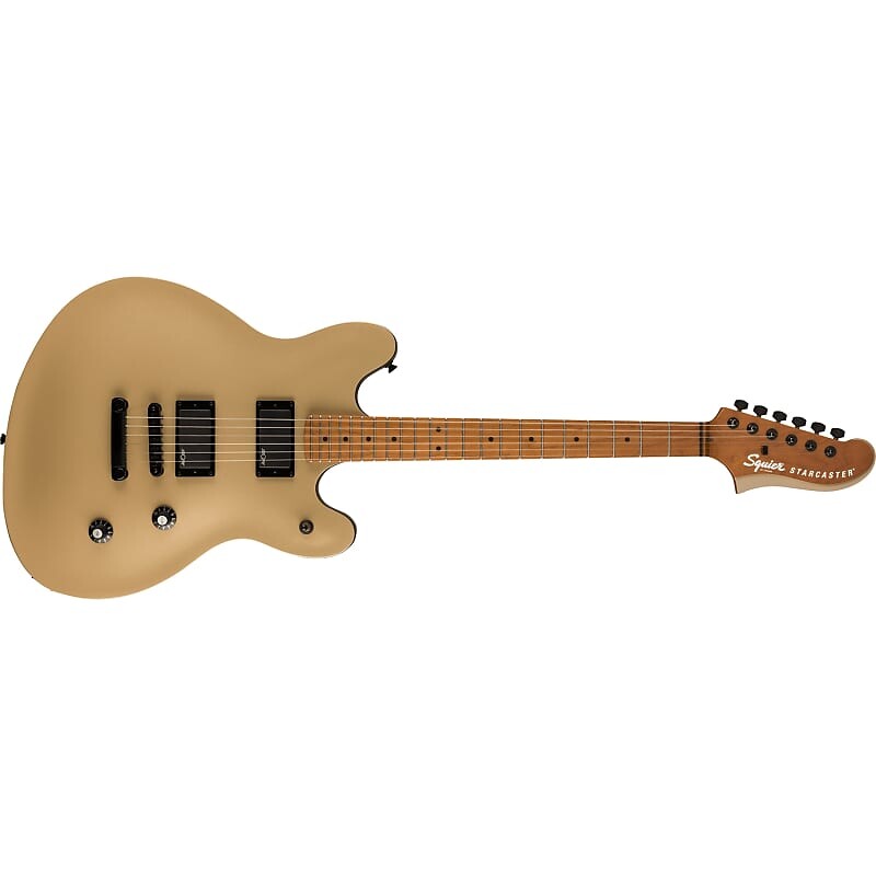Squier (Fender) Contemporary Active Starcaster Guitar, Maple, Shoreline Gold 0370471544
Squier (Fender) Contemporary Active Starcaster Guitar, Maple, Shoreline Gold 0370471544