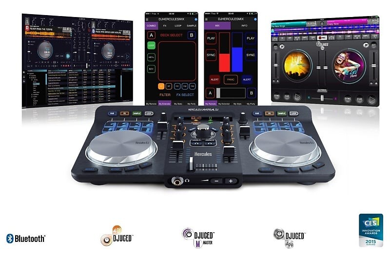 Универсальный диджейский контроллер Hercules DJ Hercules Universal DJ Controller
Универсальный диджейский контроллер Hercules DJ Hercules Universal DJ Controller