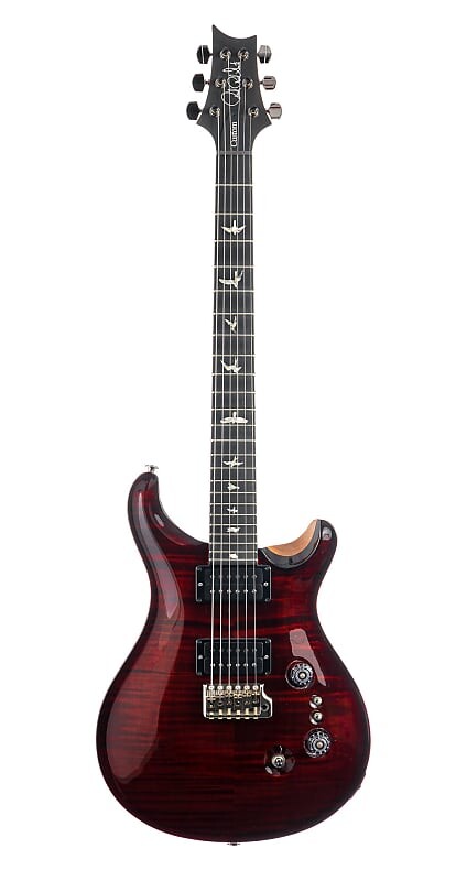 PRS Wood Library Custom 24-08 Curly 10 Top, Ebony FB - Red Tiger Micro Burst (767)
PRS Wood Library Custom 24-08 Curly 10 Top, Ebony FB - Red Tiger Micro Burst (767)