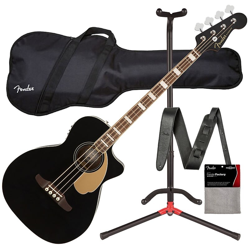 Бас-гитара Fender Kingman Ac/El Bass - Black BASS ESSENTIALS BUNDLE 0970743106
Бас-гитара Fender Kingman Ac/El Bass - Black BASS ESSENTIALS BUNDLE 0970743106