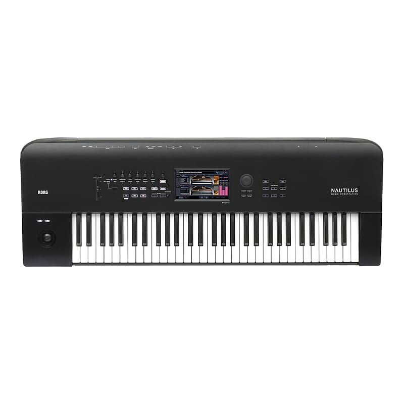 Korg Nautilus 61-клавишная музыкальная рабочая станция Nautilus 61-Key Music Workstation
Korg Nautilus 61-клавишная музыкальная рабочая станция Nautilus 61-Key Music Workstation