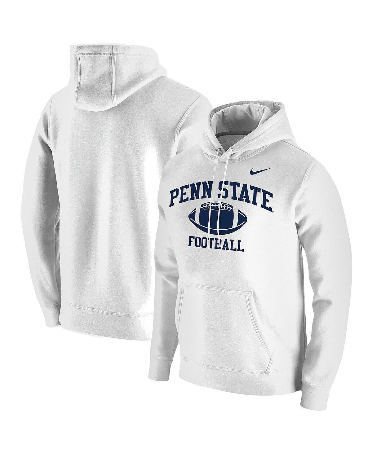 Мужская белая флисовая толстовка с капюшоном penn state nittany lions retro football club Nike, белый
Мужская белая флисовая толстовка с капюшоном penn state nittany lions retro football club Nike, белый