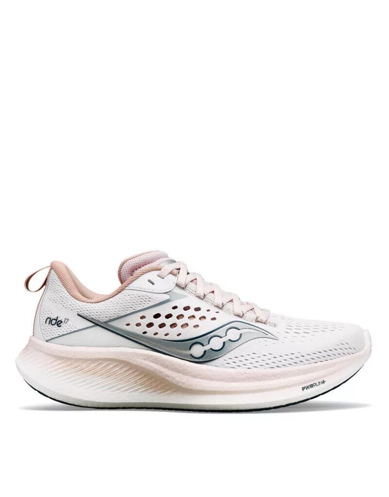 Нейтральные кроссовки для бега Saucony Ride 17 белого и лотосового цветов, Серый
Нейтральные кроссовки для бега Saucony Ride 17 белого и лотосового цветов, Серый