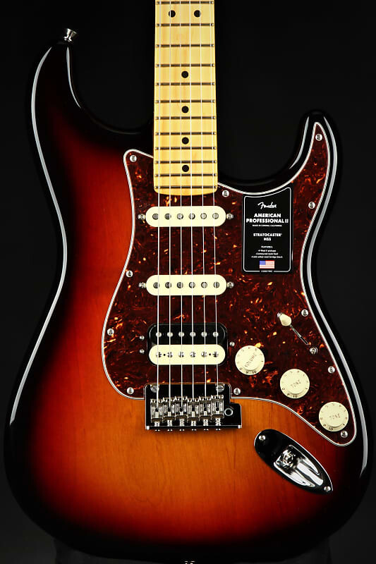 Fender American Professional II Stratocaster HSS, клен - 3 цвета Sunburst American Professional II Stratocaster HSS, Maple - 3 Color Sunburst
Fender American Professional II Stratocaster HSS, клен - 3 цвета Sunburst American Professional II Stratocaster HSS, Maple - 3 Color Sunburst