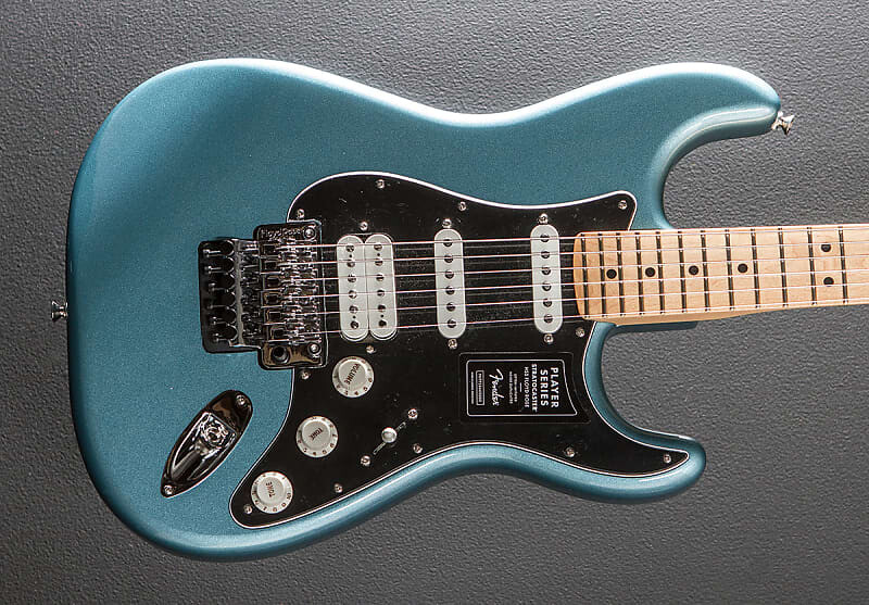 Плеер Stratocaster Floyd Rose HSS - Tidepool с Maple Fender Player Stratocaster HSS - w/Maple
Плеер Stratocaster Floyd Rose HSS - Tidepool с Maple Fender Player Stratocaster HSS - w/Maple