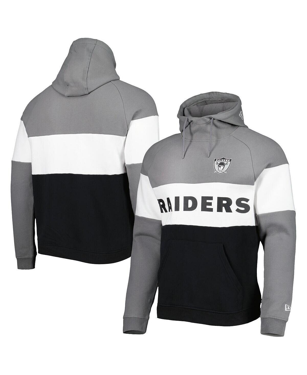 Мужская черно-серебристая толстовка с капюшоном las vegas raiders colorblock throwback New Era, мульти
Мужская черно-серебристая толстовка с капюшоном las vegas raiders colorblock throwback New Era, мульти