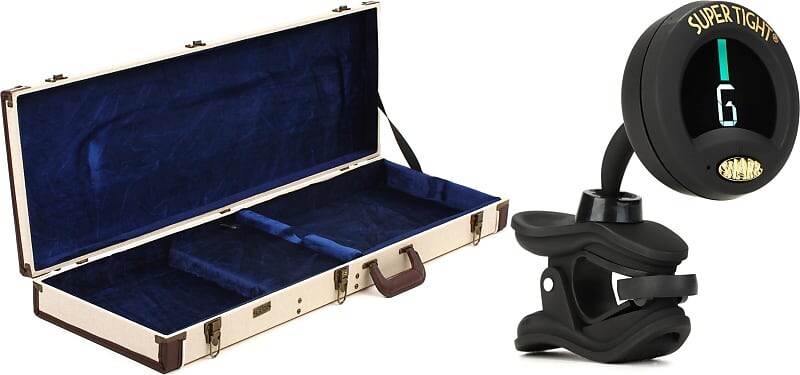 Gator Journeyman Deluxe Wood Case - комплект электрогитары с двойным вырезом и сверхплотным хроматическим тюнером Snark ST-8 Gator + Snark GW-JM ELEC=1 ST-8=1
Gator Journeyman Deluxe Wood Case - комплект электрогитары с двойным вырезом и сверхплотным хроматическим тюнером Snark ST-8 Gator + Snark GW-JM ELEC=1 ST-8=1