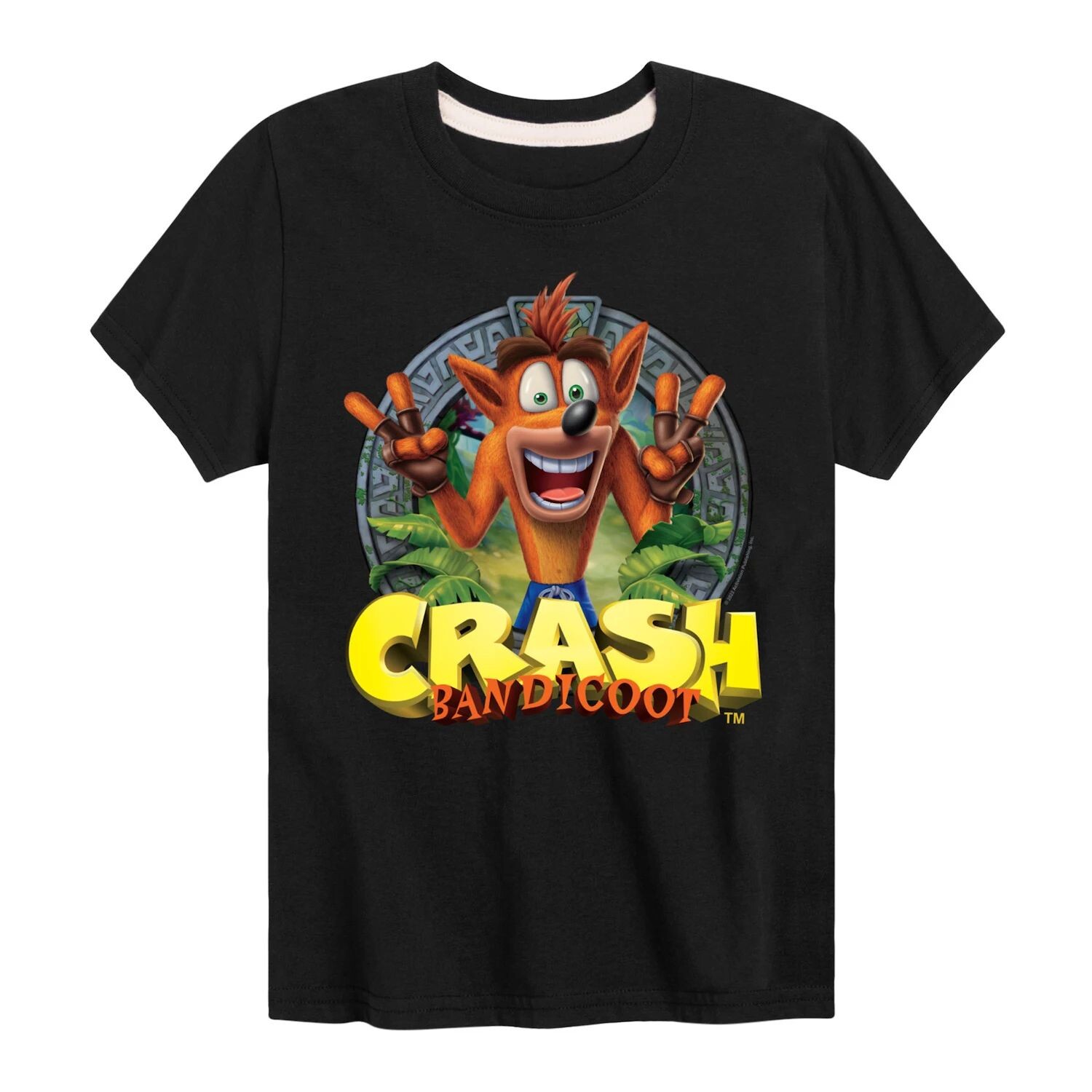Футболка с рисунком Crash Bandicoot Peace для мальчиков 8–20 лет Licensed Character, черный
Футболка с рисунком Crash Bandicoot Peace для мальчиков 8–20 лет Licensed Character, черный