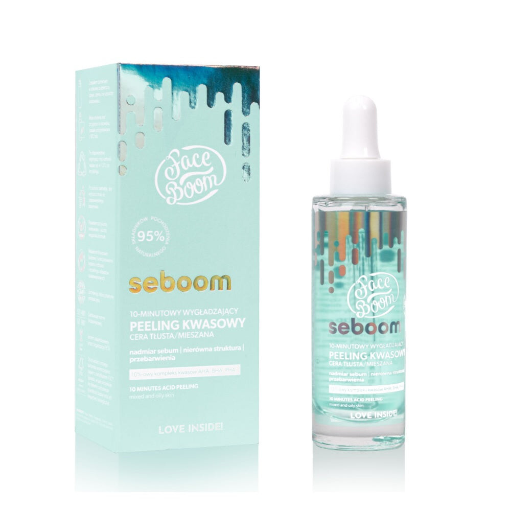 Face Boom Кислотный пилинг для лица Seboom Smoothing 10 минут Extraordinary Friend 30г
Face Boom Кислотный пилинг для лица Seboom Smoothing 10 минут Extraordinary Friend 30г