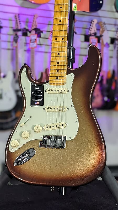Fender American Ultra Stratocaster для левшей - гриф из клена Mocha Burst! 920
Fender American Ultra Stratocaster для левшей - гриф из клена Mocha Burst! 920