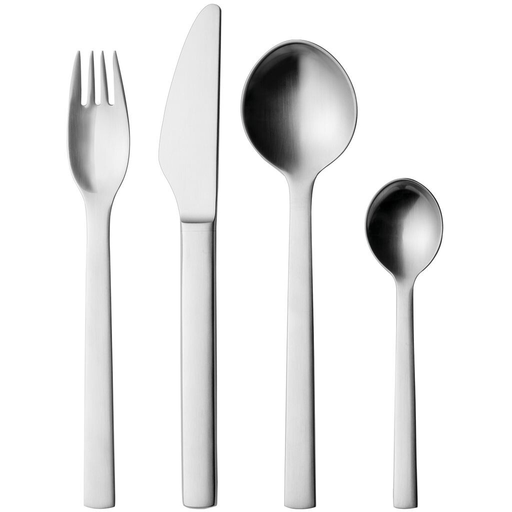 Georg Jensen - Набор столовых приборов New York из 16 предметов на 4 персоны, серебро
Georg Jensen - Набор столовых приборов New York из 16 предметов на 4 персоны, серебро