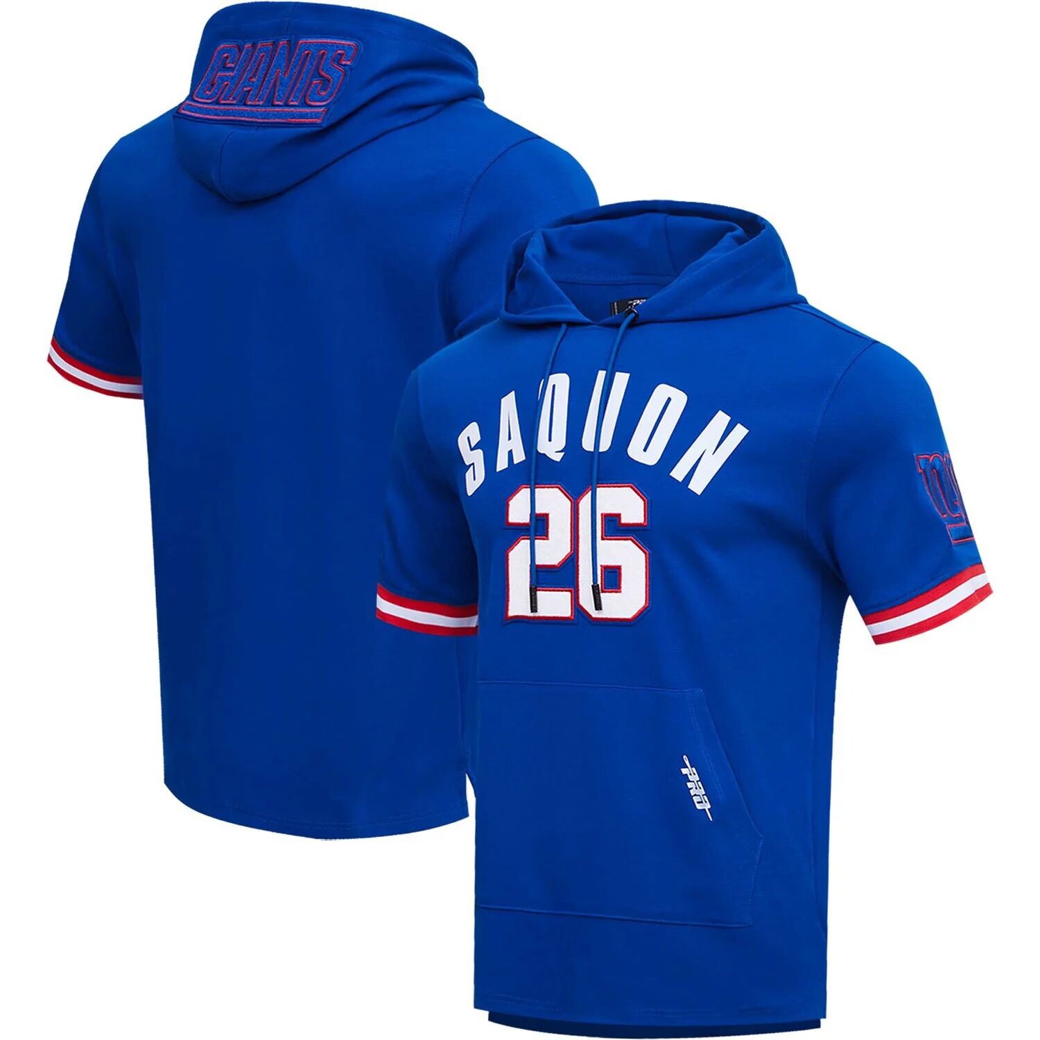 Мужская футболка с капюшоном Pro Standard Saquon Barkley Royal New York Giants, имя и номер игрока
Мужская футболка с капюшоном Pro Standard Saquon Barkley Royal New York Giants, имя и номер игрока