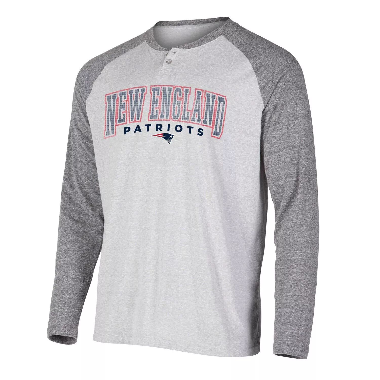 Мужская футболка Concepts Sport Heather Grey New England Patriots Ledger Raglan с длинным рукавом в стиле Хенли
Мужская футболка Concepts Sport Heather Grey New England Patriots Ledger Raglan с длинным рукавом в стиле Хенли