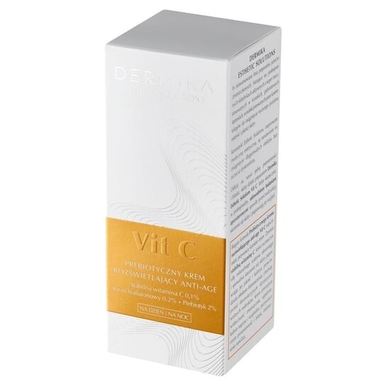 Осветляющий крем для дня и ночи 50мл Dermika Esthetic Solutions Vit C Prebiotic Anti-Age
Осветляющий крем для дня и ночи 50мл Dermika Esthetic Solutions Vit C Prebiotic Anti-Age