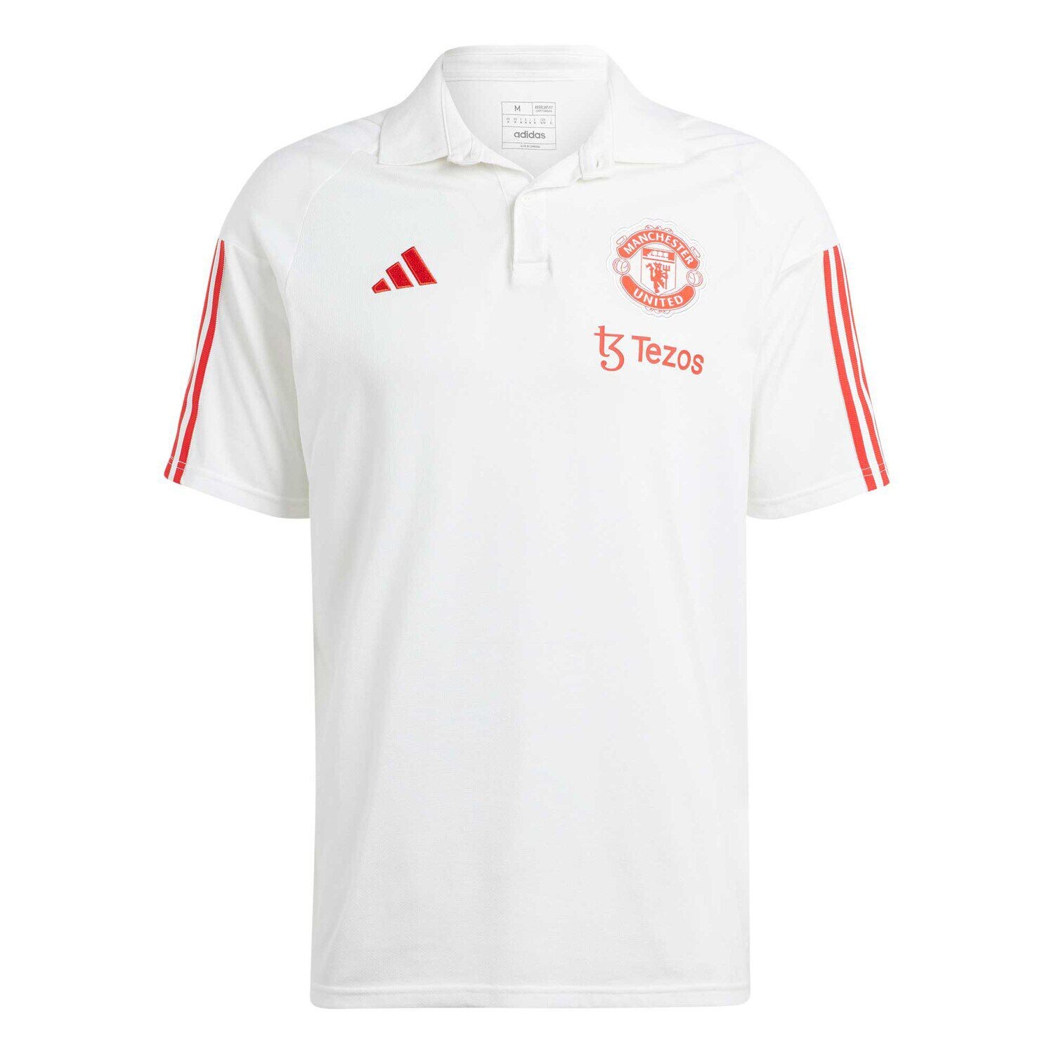 Мужская белая тренировочная футболка-поло Manchester United 2023/24 adidas, Белый
Мужская белая тренировочная футболка-поло Manchester United 2023/24 adidas, Белый
