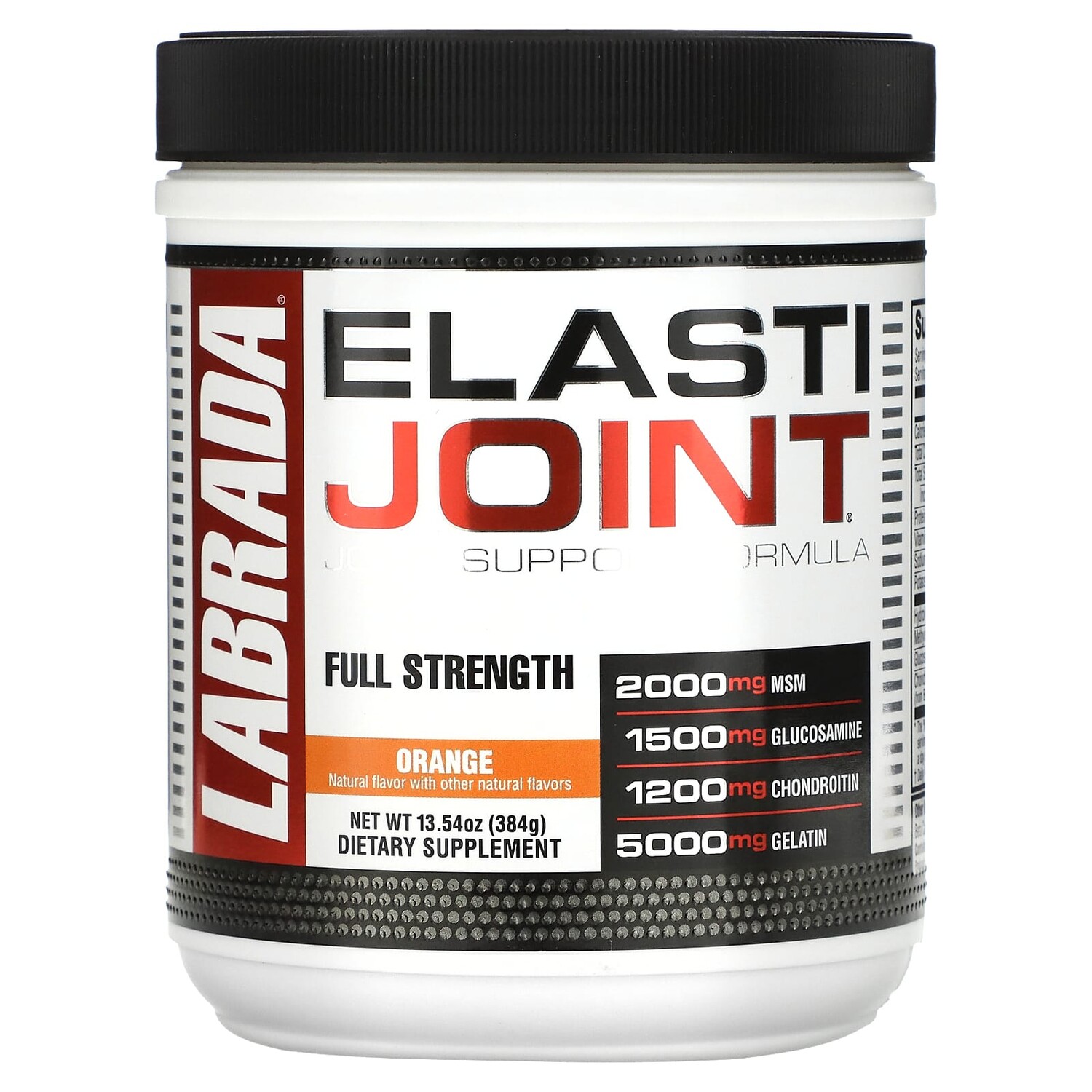 ElastiJoint, формула комбинированной поддержки, вкус апельсина, 13,54 унции (384 г), Labrada Nutrition
ElastiJoint, формула комбинированной поддержки, вкус апельсина, 13,54 унции (384 г), Labrada Nutrition