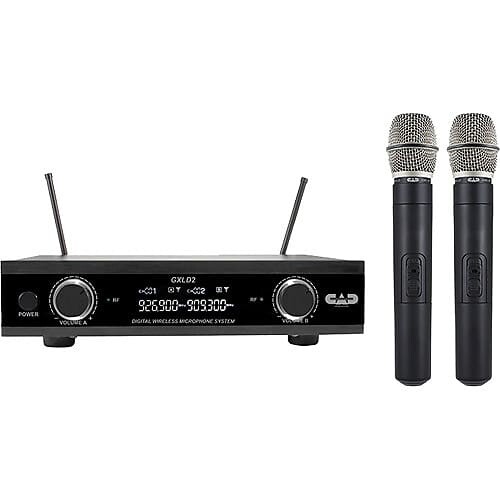 Микрофонная система CAD GXLD2HH Dual-Channel Digital Wireless Handheld Microphone System (AI: 909-927 MHz) (AH: 902 -916)
Микрофонная система CAD GXLD2HH Dual-Channel Digital Wireless Handheld Microphone System (AI: 909-927 MHz) (AH: 902 -916)