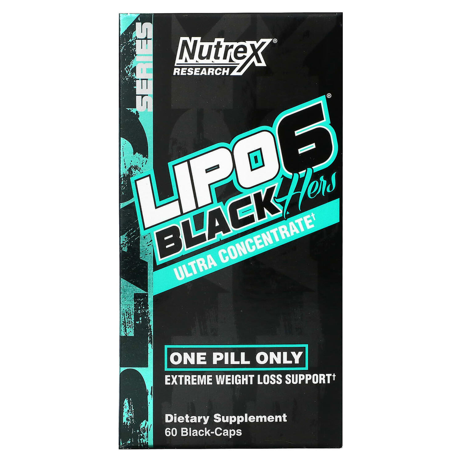 LIPO-6 Black для женщин, ультраконцентрат, 60 черных капсул, Nutrex Research
LIPO-6 Black для женщин, ультраконцентрат, 60 черных капсул, Nutrex Research