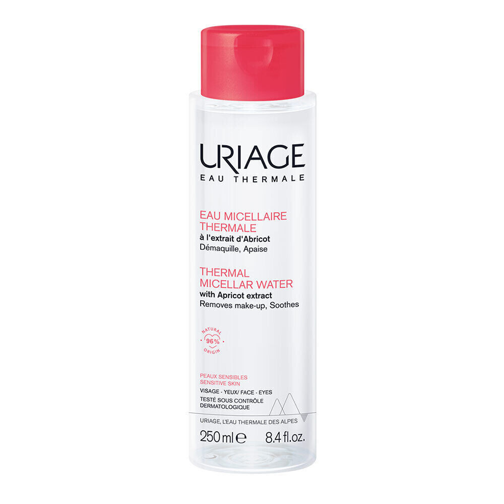 Мицеллярный флюид с экстрактом абрикоса для чувствительной кожи Uriage Thermal Micellar Water, 250 мл
Мицеллярный флюид с экстрактом абрикоса для чувствительной кожи Uriage Thermal Micellar Water, 250 мл