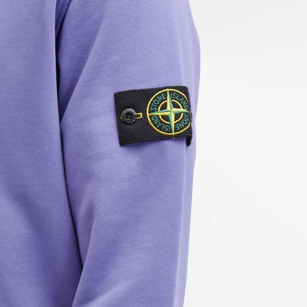 Stone Island Окрашенный в одежде спортивный свитер на молнии до половины, фиолетовый
Stone Island Окрашенный в одежде спортивный свитер на молнии до половины, фиолетовый