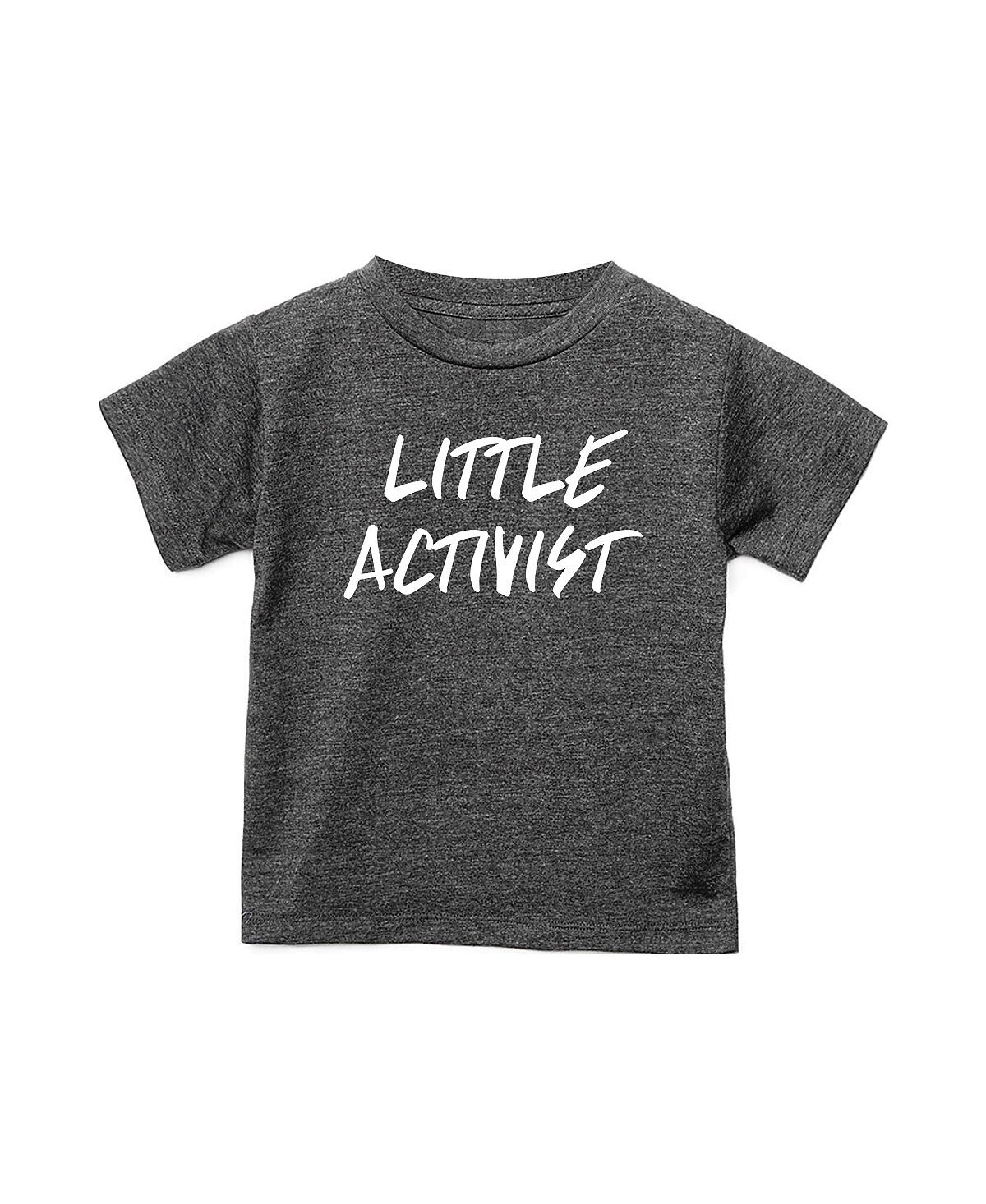 Детская футболка с короткими рукавами Little Activist, темно-серая, унисекс Love Bubby
Детская футболка с короткими рукавами Little Activist, темно-серая, унисекс Love Bubby