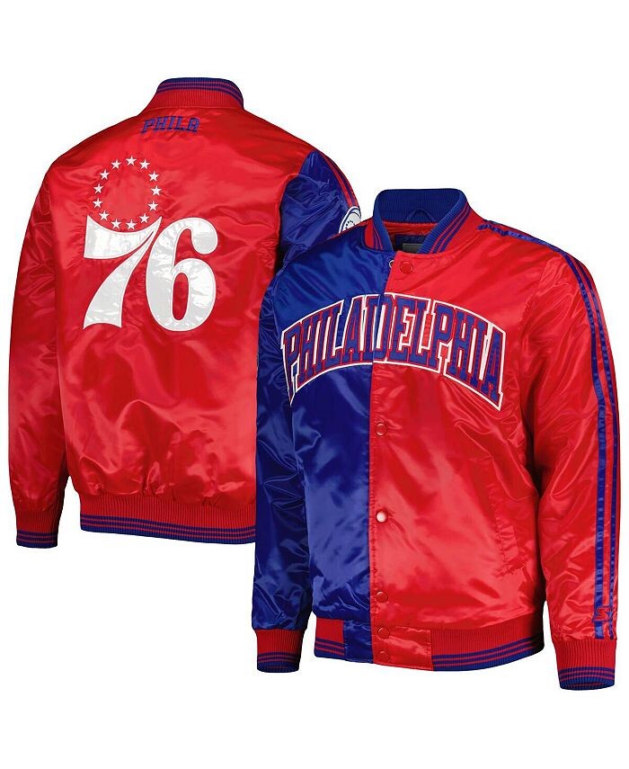 Мужская королевская красная атласная куртка Philadelphia 76ers Fast Break с застежкой на пуговицы Starter, красный
Мужская королевская красная атласная куртка Philadelphia 76ers Fast Break с застежкой на пуговицы Starter, красный