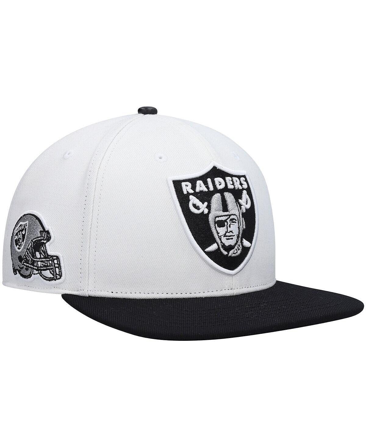 Мужская бело-черная двухцветная бейсболка Las Vegas Raiders Snapback Pro Standard
Мужская бело-черная двухцветная бейсболка Las Vegas Raiders Snapback Pro Standard