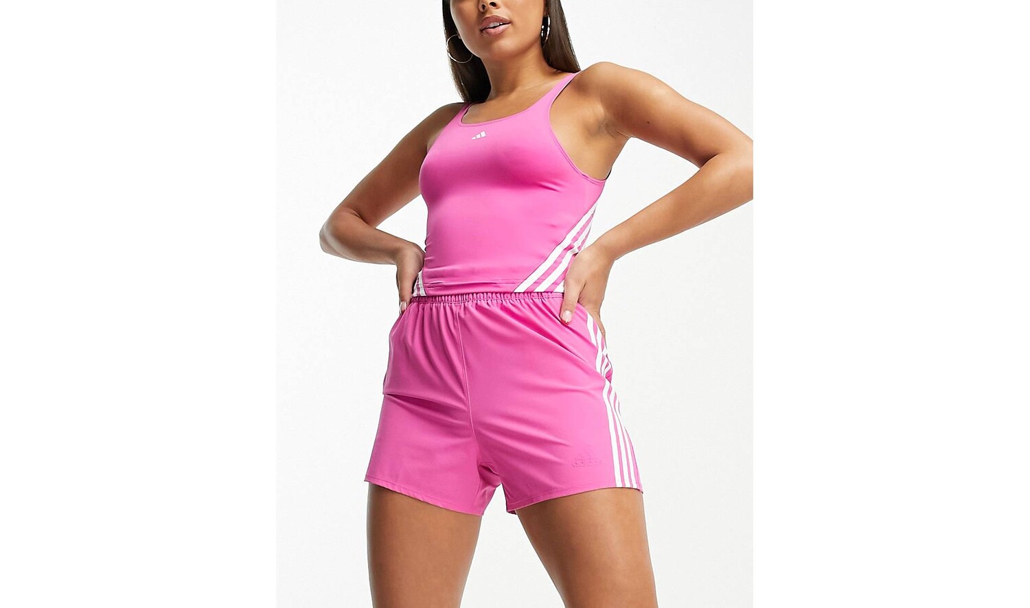 Розовые шорты с 3 полосками adidas Training Train Icons adidas performance
Розовые шорты с 3 полосками adidas Training Train Icons adidas performance