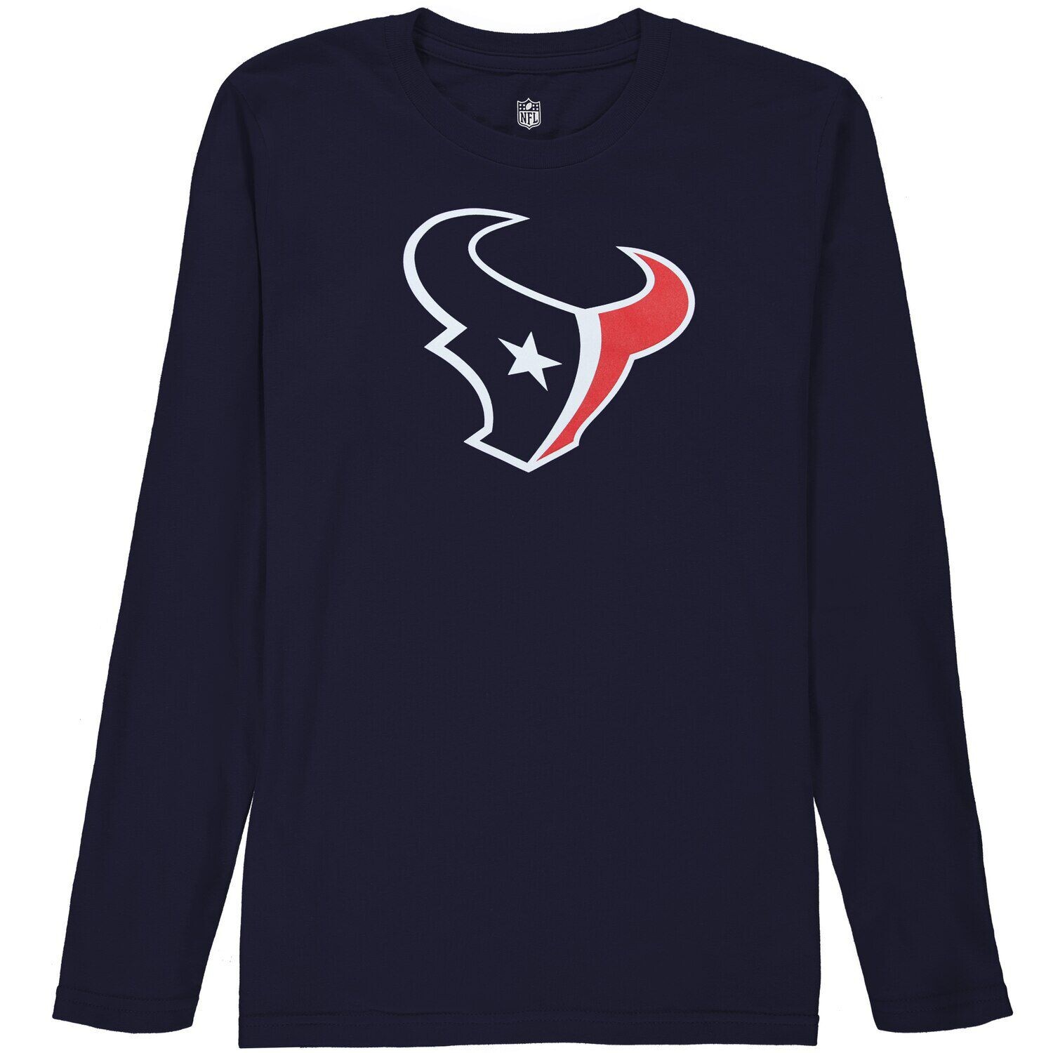 Футболка с длинным рукавом и логотипом молодежной команды Houston Texans — темно-синий Outerstuff
Футболка с длинным рукавом и логотипом молодежной команды Houston Texans — темно-синий Outerstuff