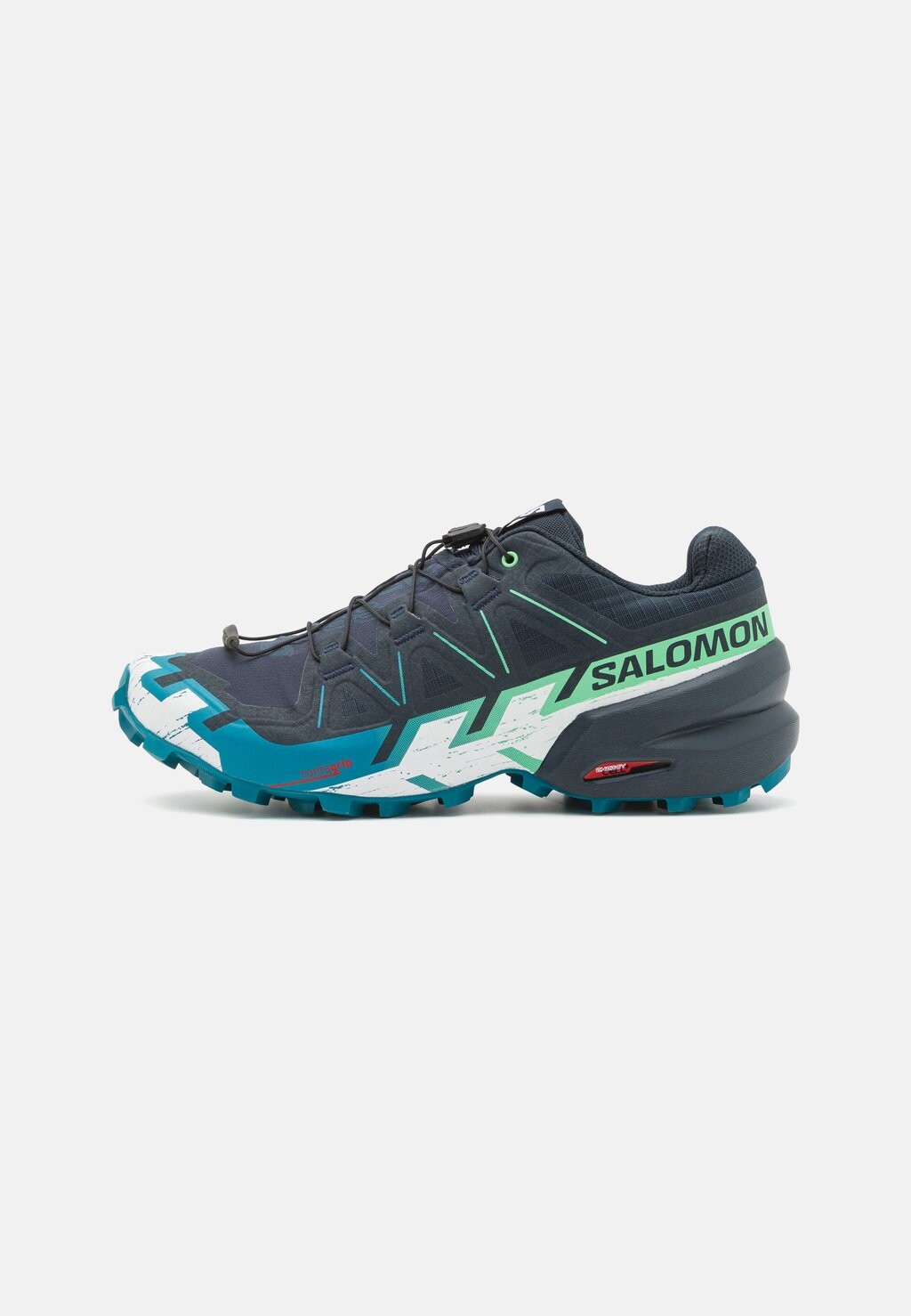 Кроссовки для бега по пересеченной местности Speedcross 6 Salomon, цвет carbon/tahitian tide/white
Кроссовки для бега по пересеченной местности Speedcross 6 Salomon, цвет carbon/tahitian tide/white