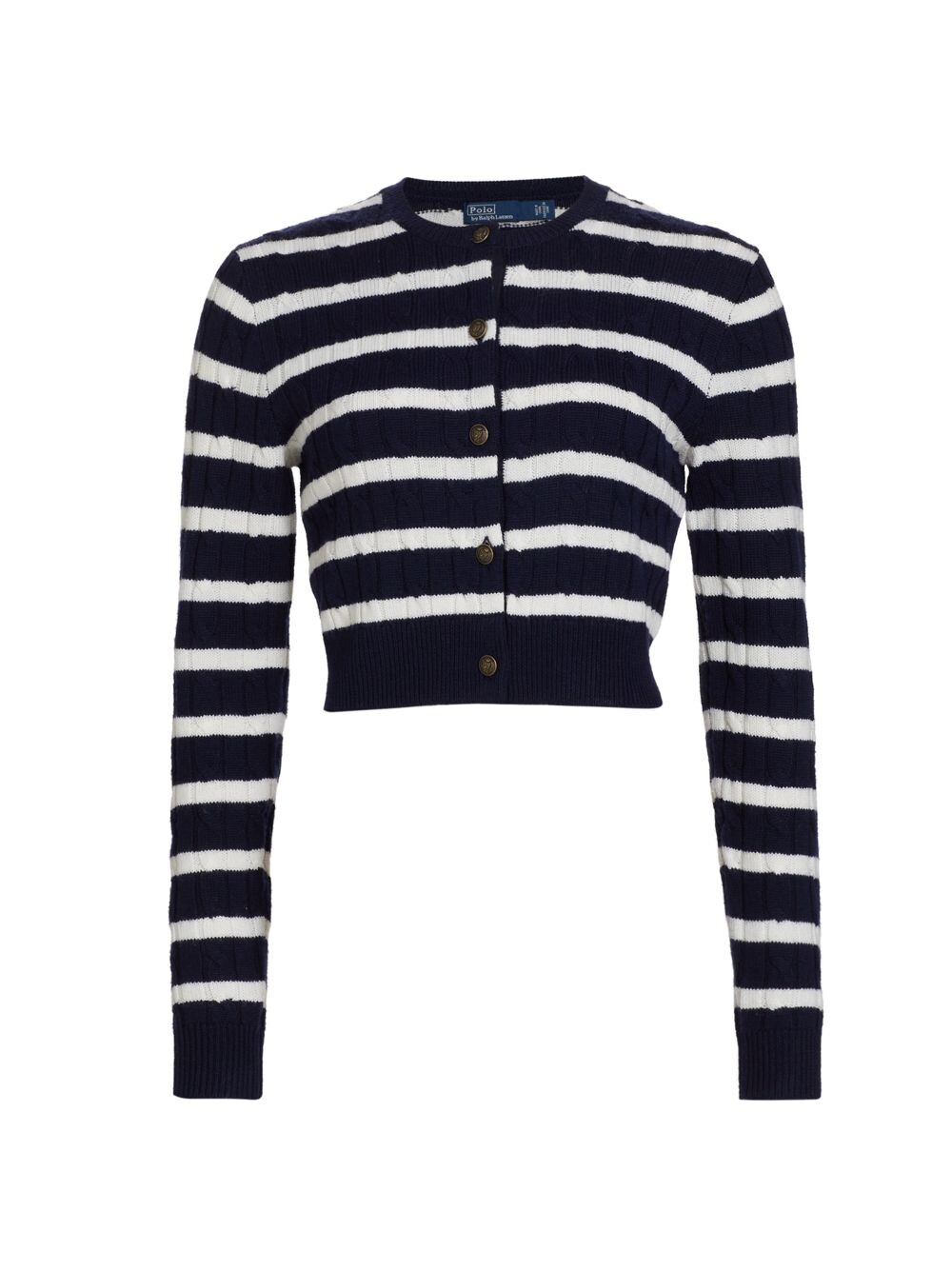 Полосатый укороченный кардиган вязания косами Polo Ralph Lauren, кремовый, Бежевый
Полосатый укороченный кардиган вязания косами Polo Ralph Lauren, кремовый, Бежевый